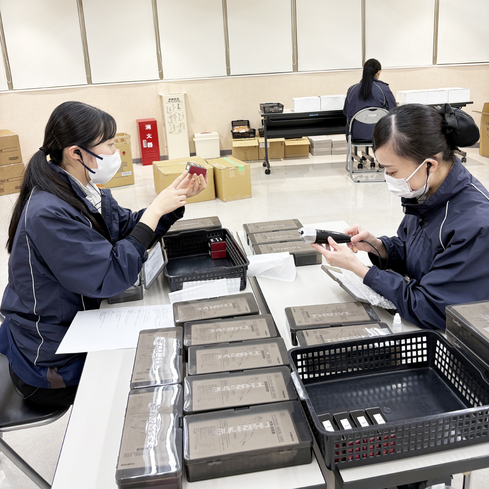 新入生の実習器具準備！